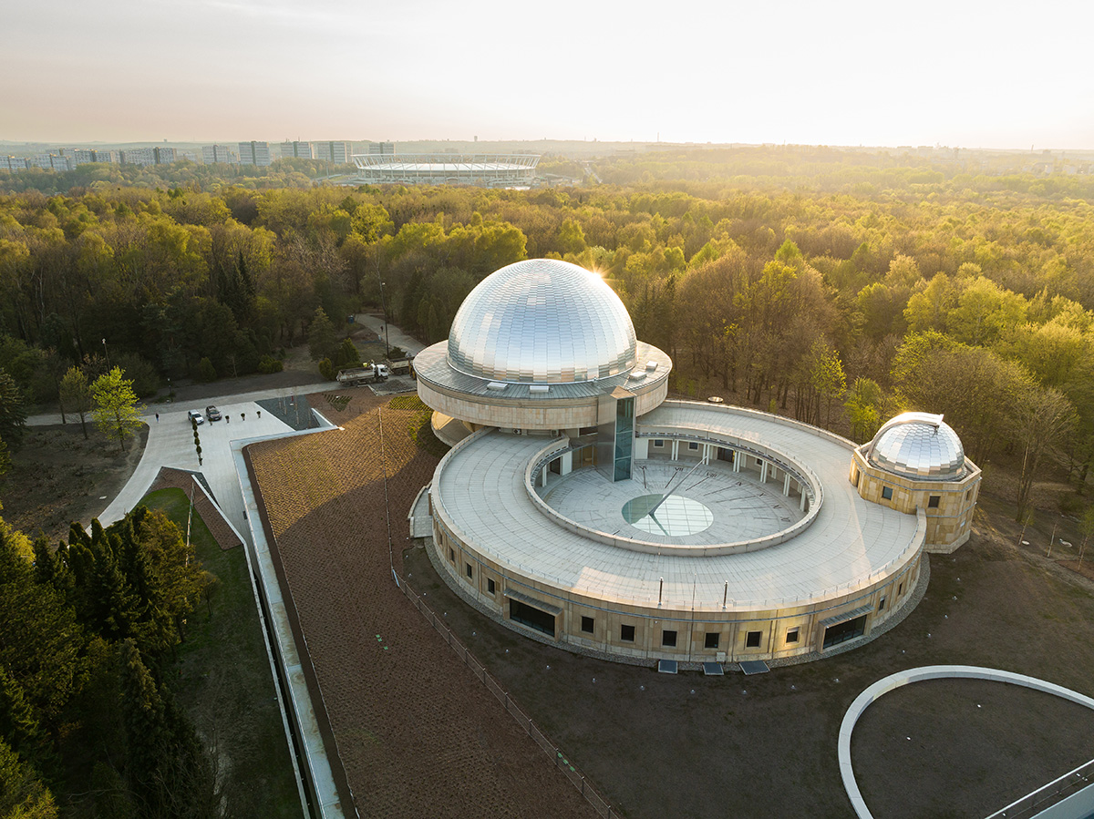 Planetarium - Śląski Park Nauki z lotu ptaka